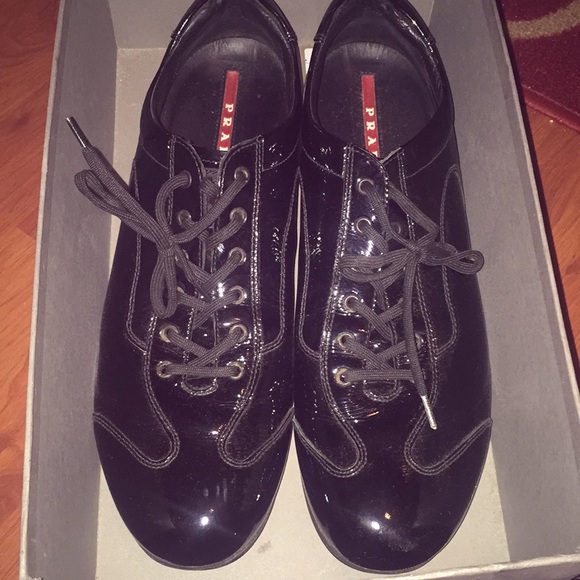 Prada Men's Sneakers Black - Picture 2 of 8